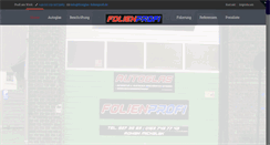 Desktop Screenshot of firstglas-folienprofi.de